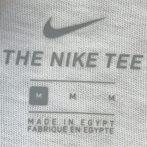 The Nike Tee Men’s Nike Just Do It Solid White Crewneck T-Shirt Size Medium - Picture 4 of 5